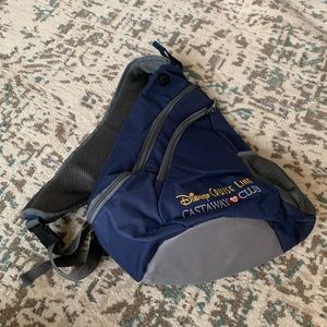 Disney Cruise Line Castaway Club Member Sling Backpack